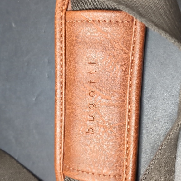 Bugatti Valentino RFID Men's Brown Cognac Vegan Leather Briefcase. - Picture 4 of 16